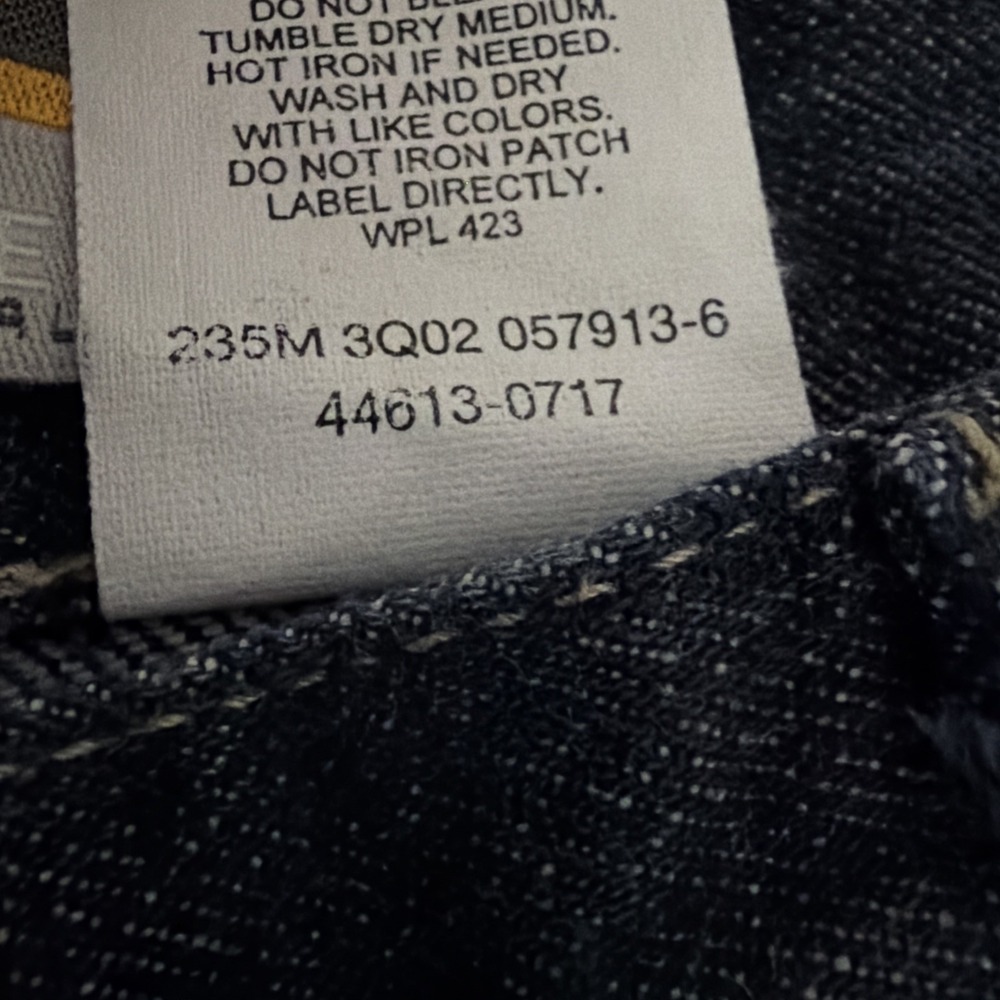 Levi's Silvertab Oversized Utility Fit Jeans Size 36x30(27) Baggy Y2K Vintage - Picture 9 of 12